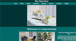 Desktop Screenshot of clara-haus.de